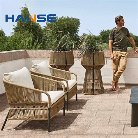 Modern Customized Hanse Carton Standard Packing Outdoor Set Garden