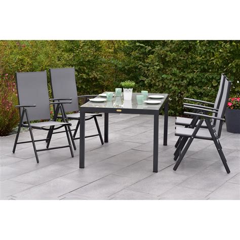 Merxx Gartenm Belset Amalfi Tlg Sessel U Ausziehtisch Kaufen Bei Obi