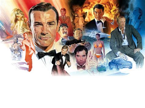 James Bond Art Wallpapers Wallpaper Cave