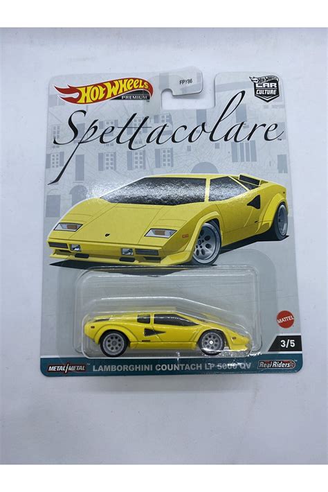 HOT WHEELS Premium Lamborghini Countach LP QV Spettacolare Fiyatı Yorumları