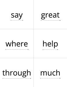 Image Fry Sight Words Flashcards Image Readingvine