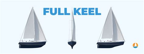 Sailboat Keel Types: Illustrated Guide (Bilge, Fin, Full) - Improve Sailing