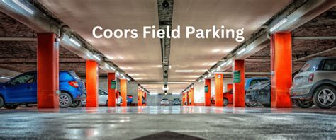 Coors Field Parking - 2023 - Colorado Rockies Parking