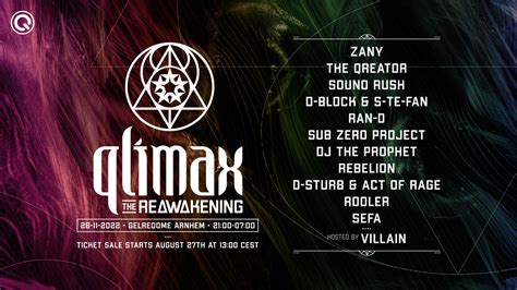 Q Dance Unveils Lineup For Qlimax The Reawakening Edm Identity