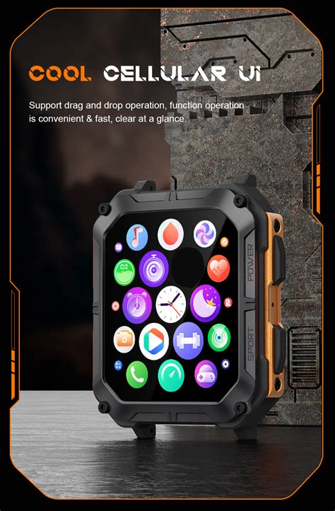 Valdus C Pro Outdoor Smartwatch Ip Waterproof Mah Long Time