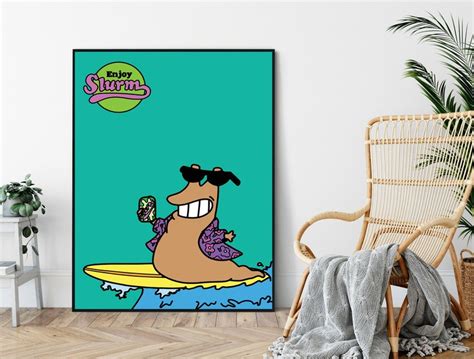 Futurama Slurm Slug Drink Slurm Slurm Poster Futurama Etsy Australia