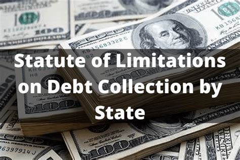 Statute Of Limitations On Debt Collection By State Creditmergency