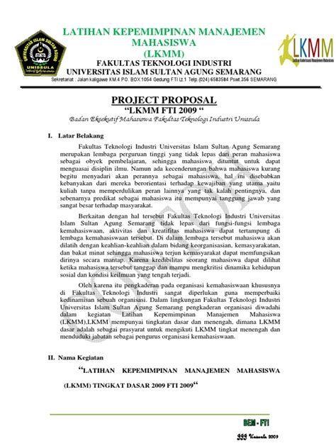 Contoh Proposal Kegiatanpdf