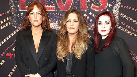 Riley Keough Lisa Marie And Priscilla Presley Attend ‘elvis Premiere