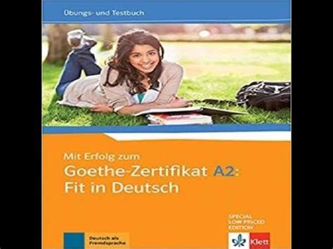 Goethe Zertifikat A H Ren Model Test Goethe Zertifikat A H Ren