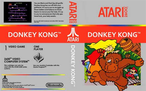 Donkey Kong Atari 2600 Videogamex