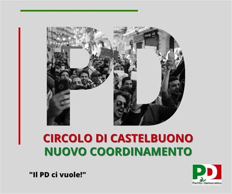 Circolo PD Castelbuono Insediamento Del Nuovo Coordinamento