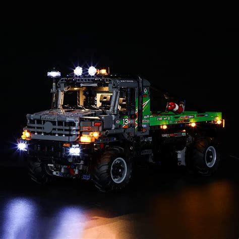 GEAMENT Jeu De Lumières Compatible avec Lego Le Camion dEssai 4x4