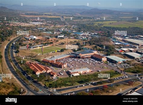 An Aerial View Of The Nelspruit Stock Photo Alamy