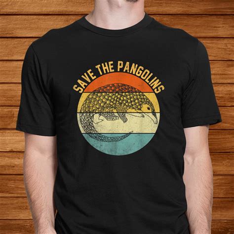 Save The Pangolin Shirt Pangolin Shirt Teeuni