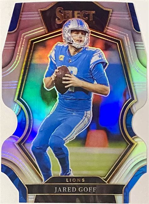 Jared Goff 2022 Panini Select Football Detroit Lions Premier Level