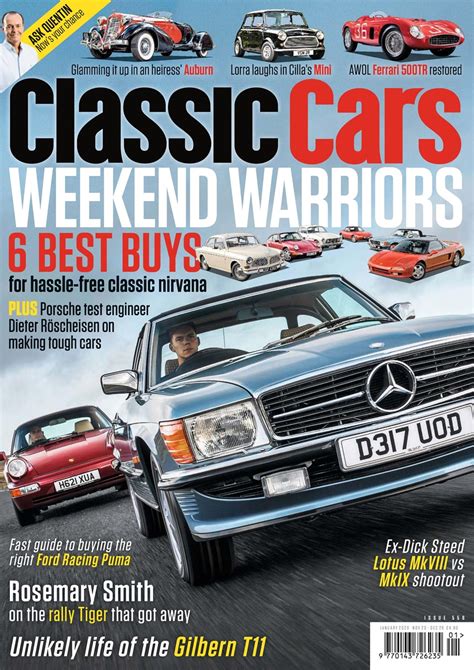 Classic Cars Magazine January 2020 Back Issue