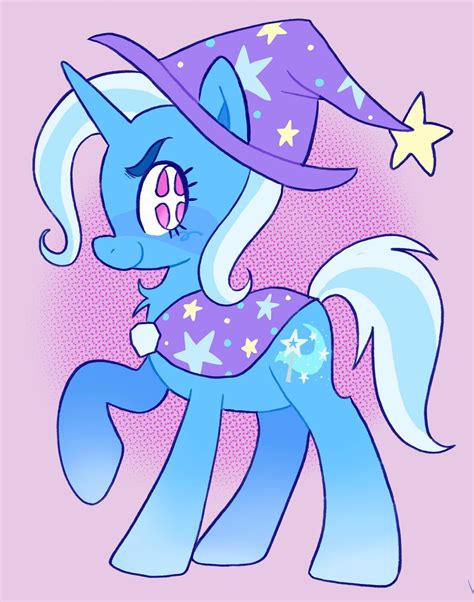 3086429 Safe Artist Alexbeeza Trixie Unicorn Derpibooru