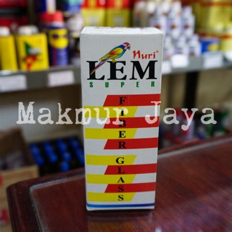 Jual Lem Nuri Fiber Glass Fiberglass Super Untuk Retak Jakarta Pusat