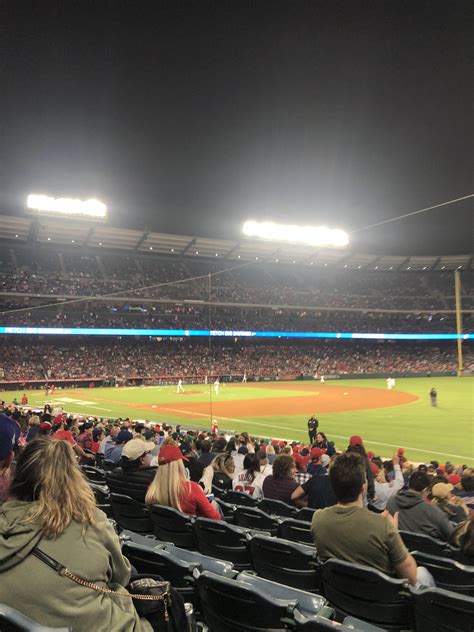 Angels Stadium Anaheim California R Stadiumporn