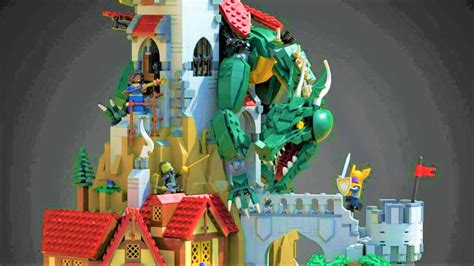 fan dragons  design    official dnd lego kit