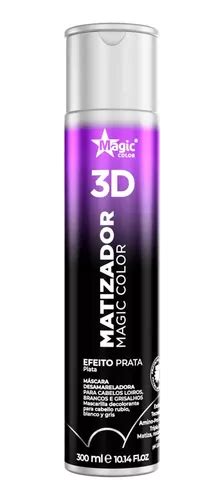 Magic Color Matizador 3d Efeito Prata 300 Ml Parcelamento Sem Juros