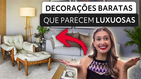 Decora Es Baratas Que Parecem Luxuosas Youtube