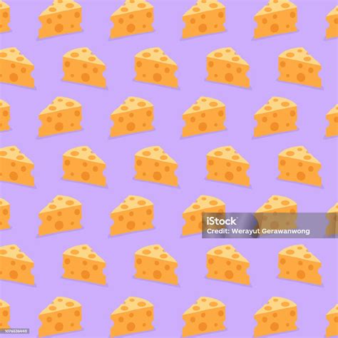 Cheese Vector Cartoon Illustration Art Graphic Design Pattern Background Wallpaper Stock ...