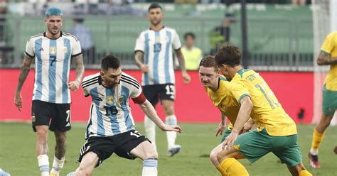 Messi nets his fastest Argentina goal in win over Australia in Beijing | Reuters