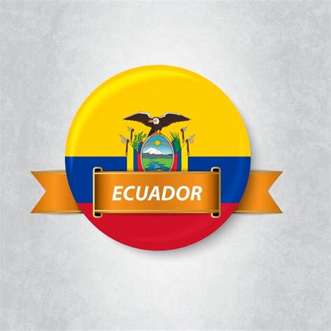 Bandera De Ecuador En Un C Rculo Vector Premium 13395 The Best Porn