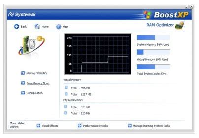 Boost XP Download - An easy-to-use utility that lets you virtually ...
