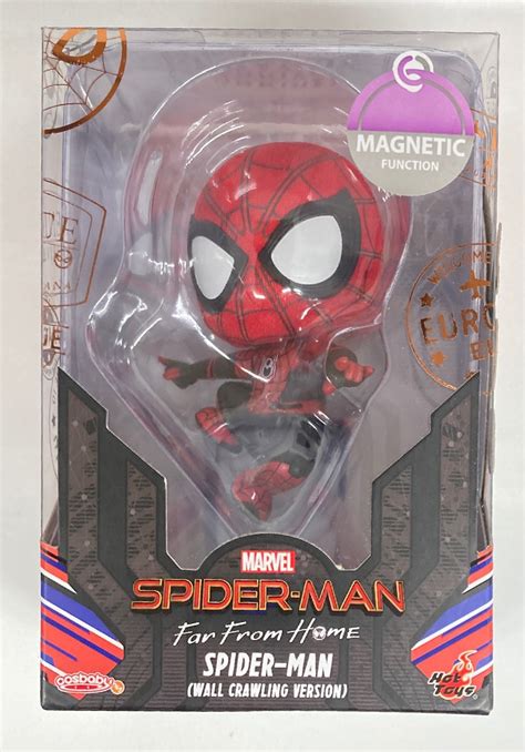 Hottoys Cosbaby S Bobble Head Spider Man Wall Crawling Version