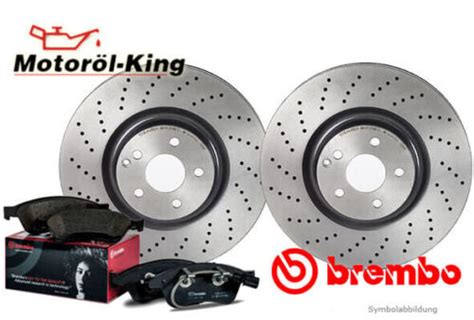 Brembo Bremsenset Gelocht Vw Golf Gti Gtd Octavia Rs Vorne Mm