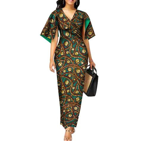 Bintarealwax Fashion African Dresses For Women Dashiki Plus Size