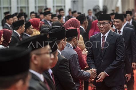 Pelantikan Anggota Kpu Kabupaten Kota Antara Foto