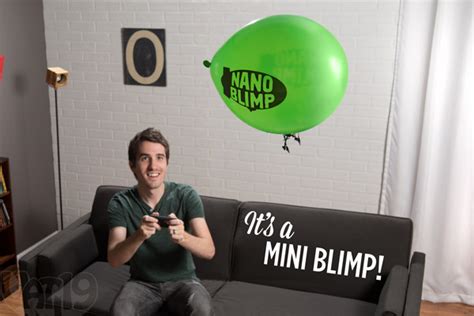 Nano Blimp: The World's Smallest Remote Controlled Blimp