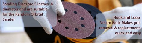 LESNIC 125mm Sanding Sheets 100pcs Sanding Discs Pads Hook And Loop