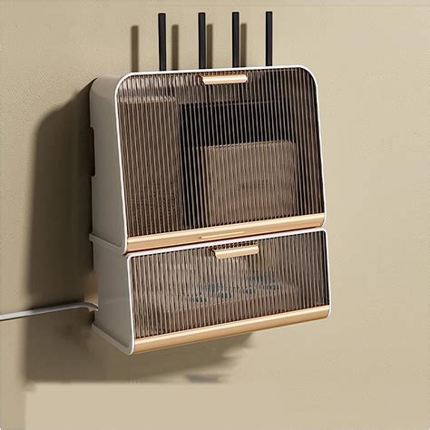 Boite De Rangement Pour Routeur Et Cable Bo Te Routeur Wifi Etagere