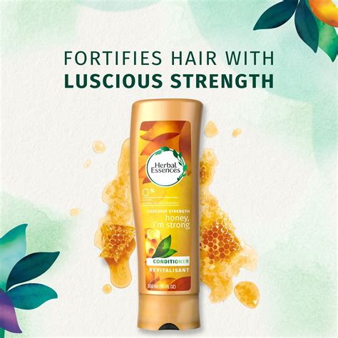 Herbal Essences Honey Im Strong Strengthening Conditioner 101 Fluid Ounce Pack Of 6 Packaging