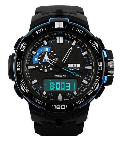 Skmei LED Digital Military Watches Sports Wrist Watch Black At Rs 650