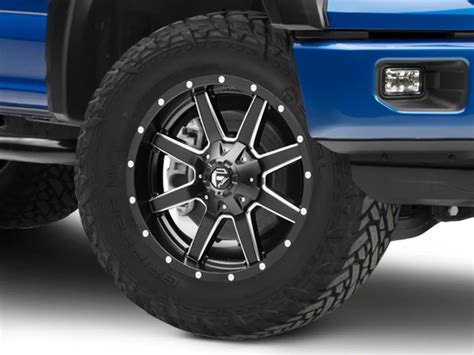 Fuel Wheels Canyon Maverick Matte Black Milled Lug Wheel X Mm