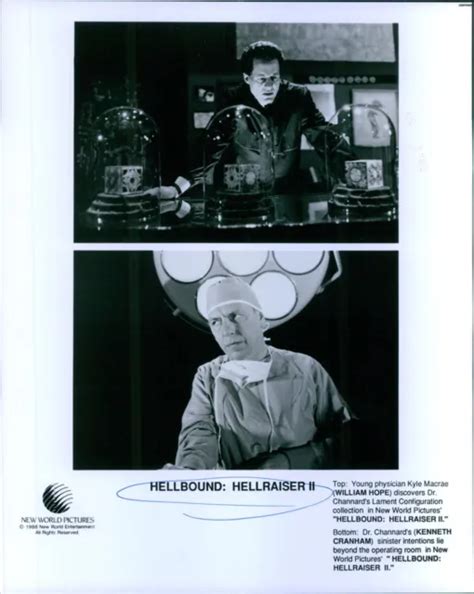 1988 ACTOR HELLBOUND: Hellraiser Ii William Hope Kenneth Cranham 8X10 Photo £16.16 - PicClick UK