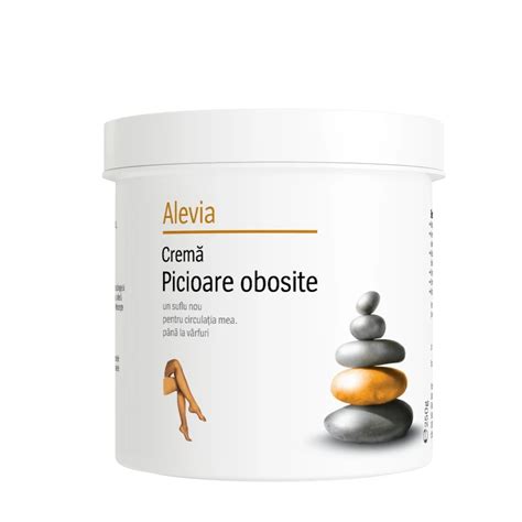 Crema Pentru Picioare Obosite 250 G Alevia Drmax Farmacie