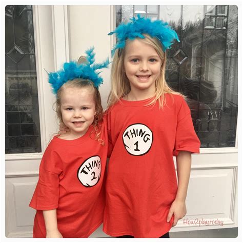 √ Thing 1 And Thing 2 Costume Women