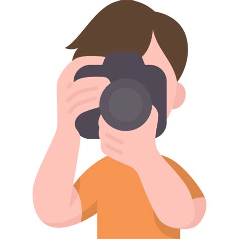 Photographer Amethys Design Flat Icon