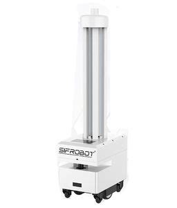 UV Disinfection Robot SIFROBOT 6 53 SIFSOF Mobile Battery Powered