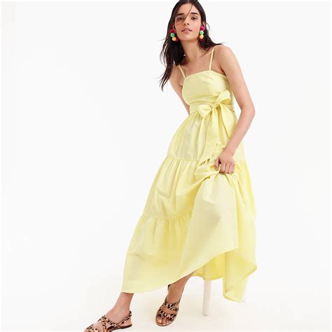 J Crew Tiered Maxi Dress