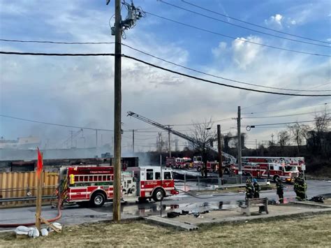 One Dead In 3 Alarm Curtis Bay Blaze Baltimore Fire Department Says Baltimore Daily Voice