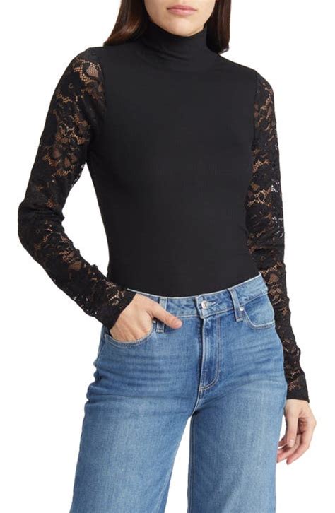 Black Lace Blouse Nordstrom