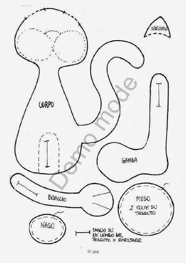 Gattoni | Выкройки, Швейные подушки, Швейные куклы